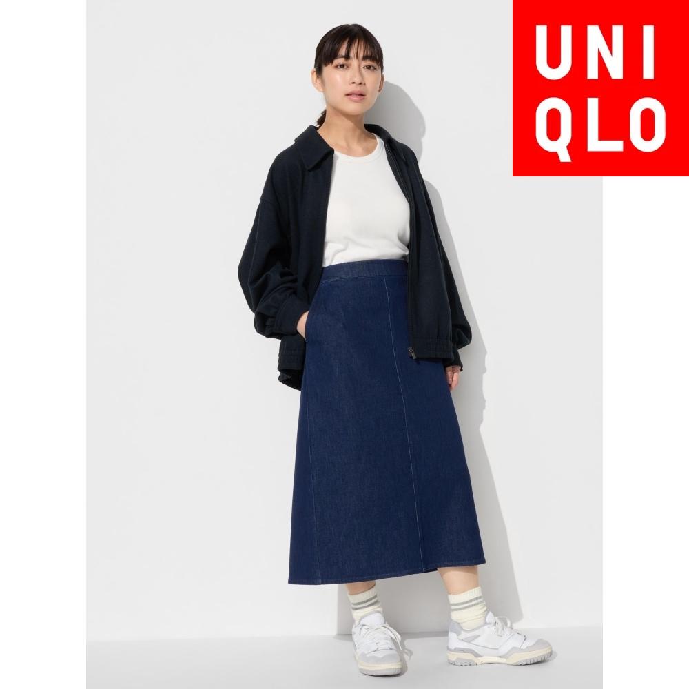 

UNIQLO JAPAN ультраэластичная узкая короткая юбка