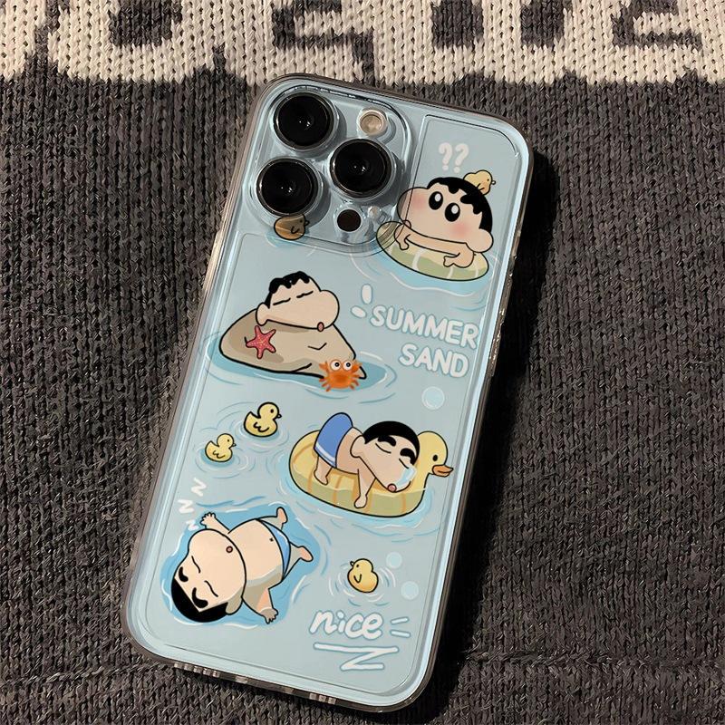 Applicable to iPhone13 Pro mobile phone case Apple 15/14promax/16/16PROMAX cute Xia Yong Xiaoxin