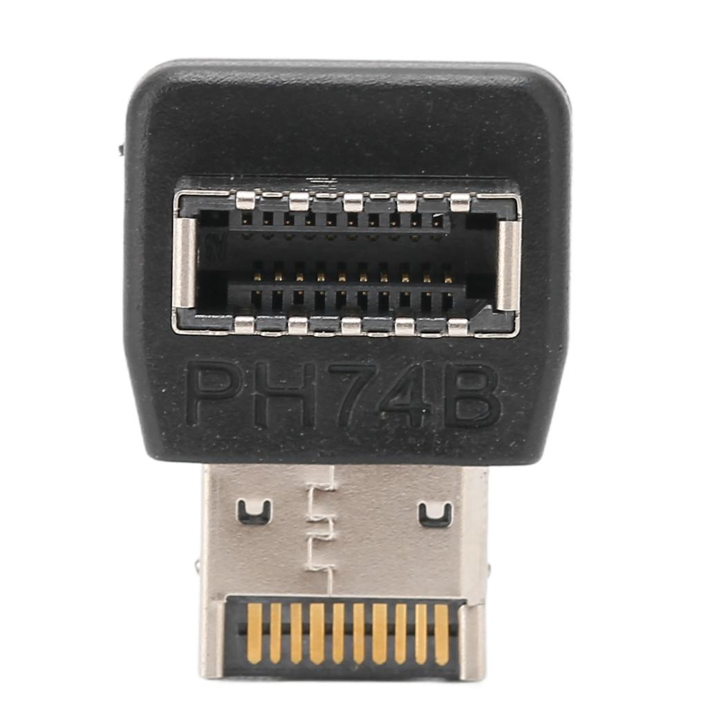 Adapter USB3.1 TYP E Płyta główna komputera Adapter USB3.1 TYP E Kolanko kierunkowe 90 stopni(PH74B )