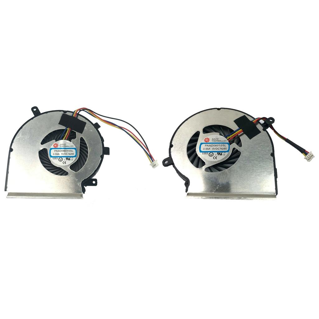 CPU GPU Fan for MSI GE62VR GL62M GP62MVR GL62VR MS-16JB MS-16J9 Laptop Cooler