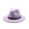 British Woolen Jazz Top Hat Men And Women Big Eaves Hat Big Eaves Felt Hat Trendy Hat