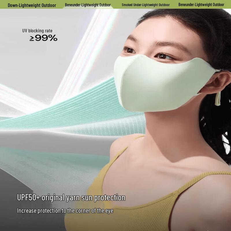 beneunder Ice Silk Sun Protection Face Mask