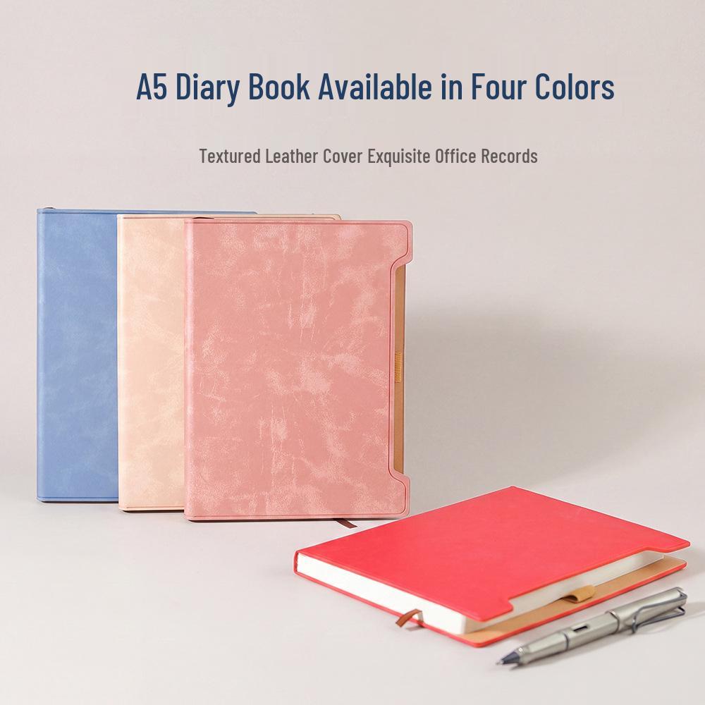 Portable Cross-border Business Notebook with Elastic Band and Customizable Logo