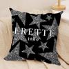 Luxury FFREITAGS Cushion Cover Soft Plush Fabric DoubleSided Printed Sofa Cushion Cover for All Seasons Home Decor Gift