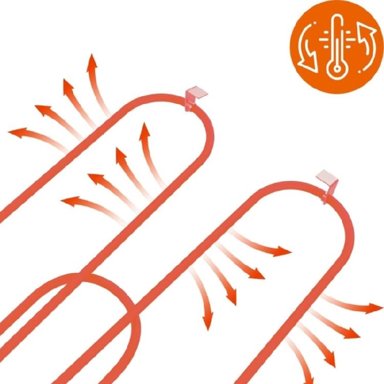 Parte Riscaldante di Qualità Texture Metallica Sostituzione Tubo Elettrico Tubo Riscaldante Griglie Riscaldanti per Q140 Q1400