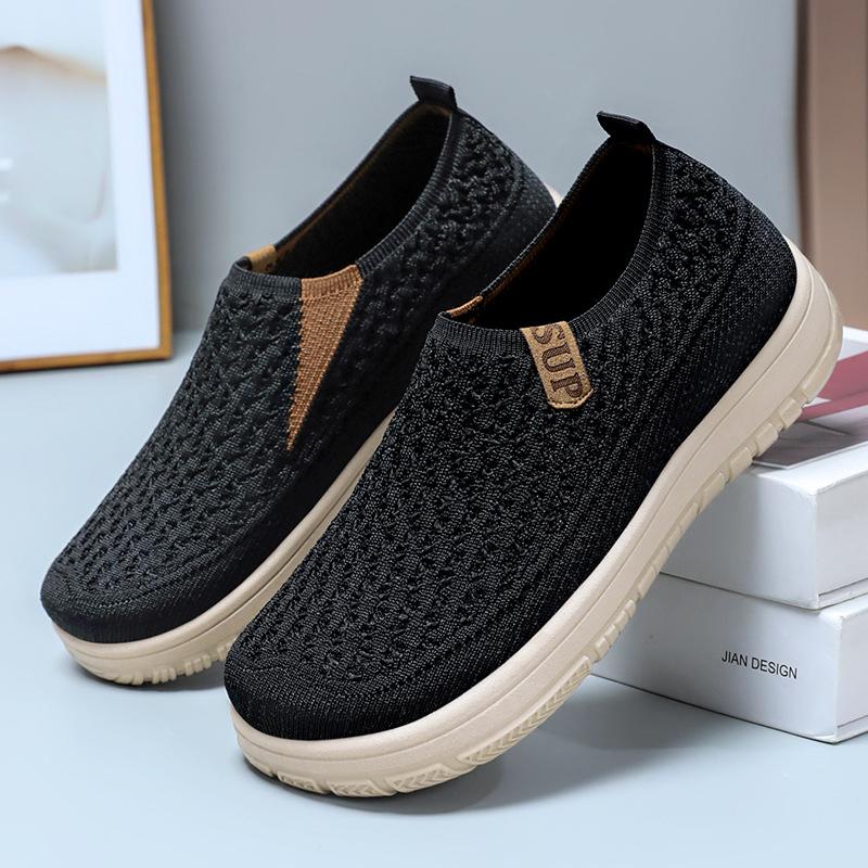 Shoes women's solid color versatile casual shoes one pedal lazy shoes soft soles not tired feet flat shoes women's shoes