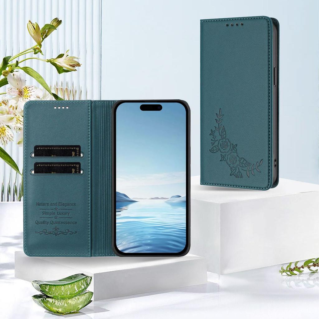 Brieftaschen-Flip-Case für Samsung Galaxy A57 A37 A26 A36 A56 A55 A35 A25 A24 A34 A54 A33 A53 A73 4G 5G RFID-Blockierend Magnetischer Verschluss Abdeckung