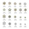 10pcs Snowflake Nail Decorations for Unique and Eye Catching Manicures Charming Nail Accessories