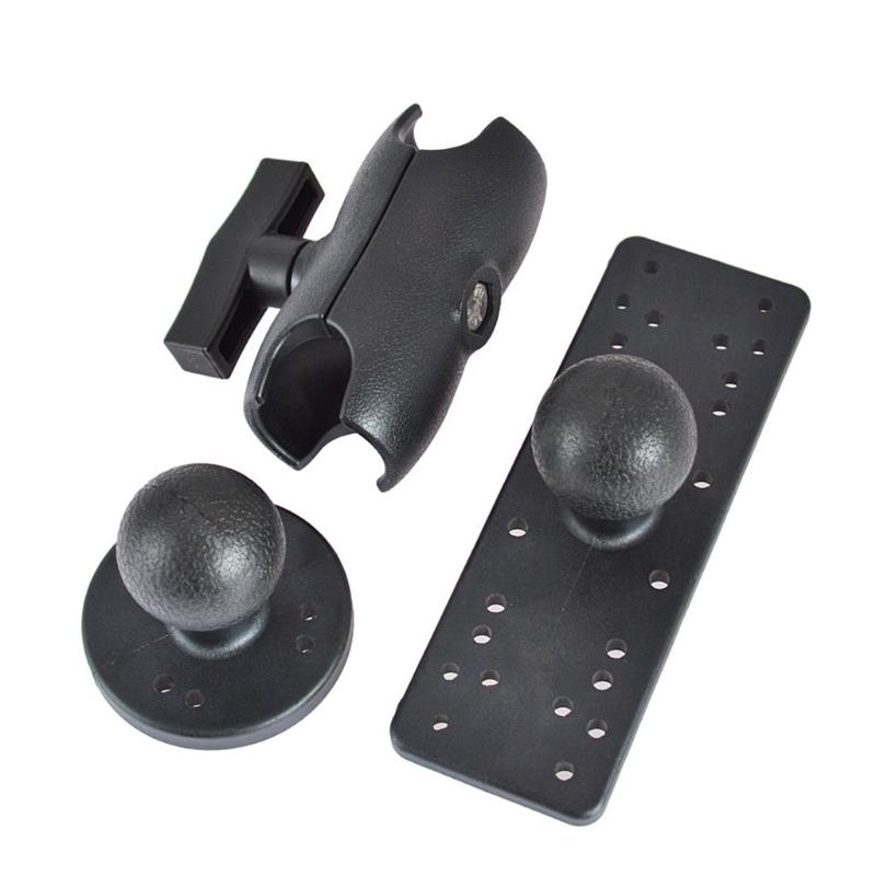 360-Grad-Schwenkhalterung Kajak Fishfinder-Platte Drehbar Marine-Kajak Elektronischer Fishfinder-Halter Basis Bootszubehör