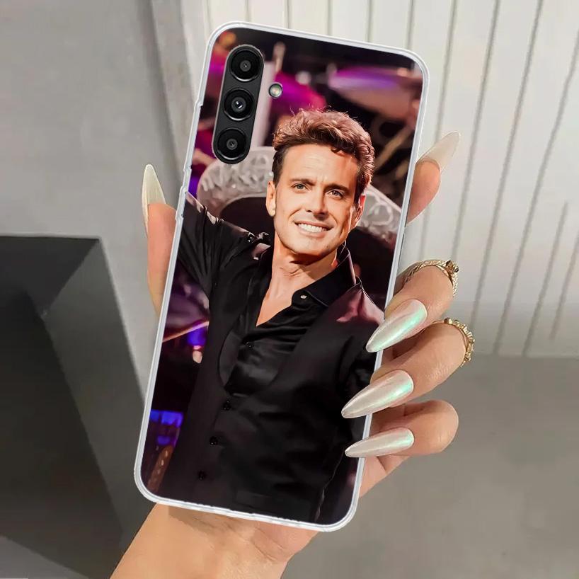 

L-Luis M-Miguel Singer Phone Case for Samsung Galaxy A17 A16 A37 A26 A36 A57 A56 A15 A25 A35 A55 A14 A24 A34 A54 A13 A23 A33 A53 Samsung A36