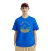 Adidas Sports Casual Crew Neck T-Shirt Men Tops Blue JD1577