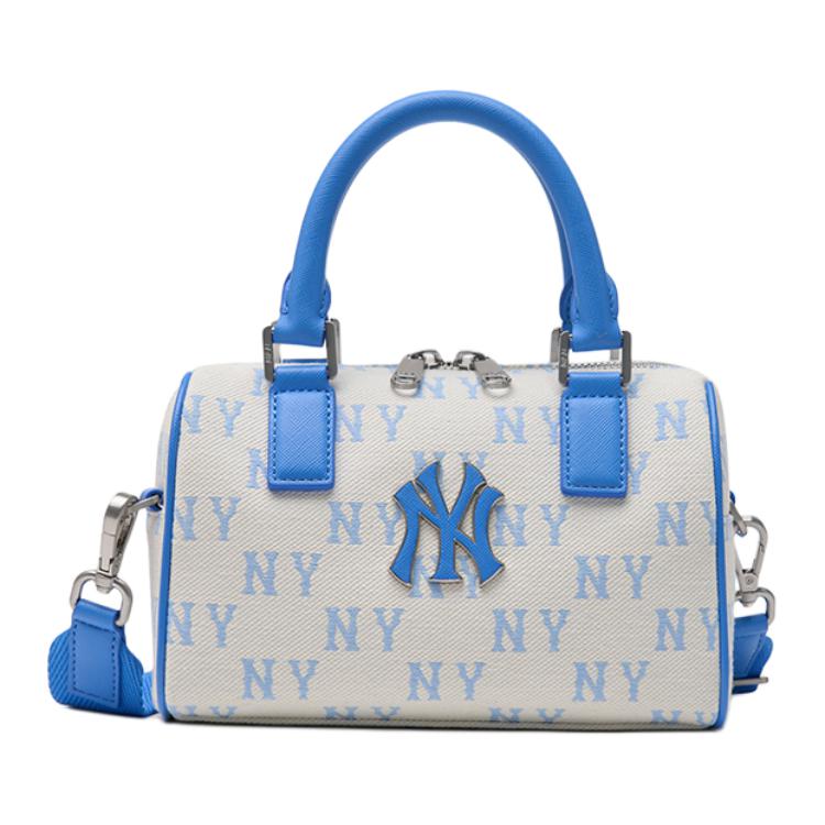 

MLB Monogram Cotton Shoulder Bag, Crossbody Bag, Handbag Small Unisex Blue Casual 3ABWS014N-50SBD Small