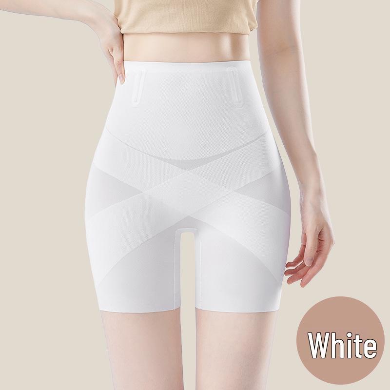 Pantalons Sculptants et Liftants Sans Couture Taille Haute en Soie Glacée pour Femmes