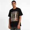 Fall Leopard Checkerboard Pumpkin Print MAMA Letter Top Pure Cotton T-shirt
