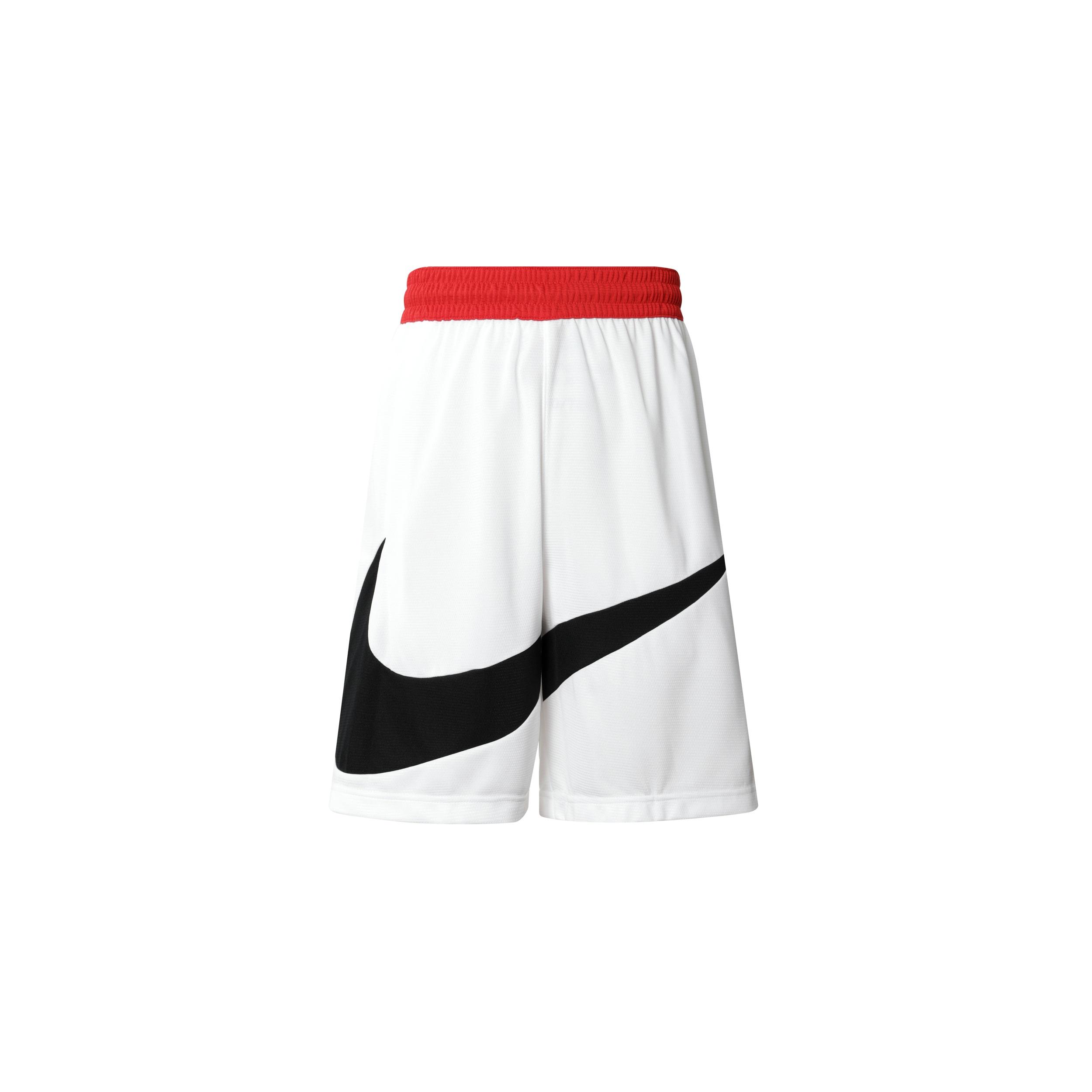 Men s Nike Logo Printing Elastic Waistband Casual Shorts White DQ1169-100 S