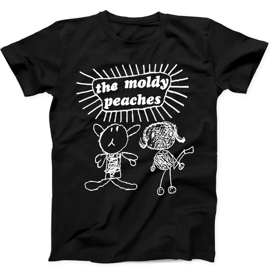 Музыкальный бестселлер The Moldy Peaches Забавный подарок Черная футболка T-shirt 338 3XL
