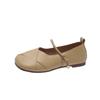 Fashion Female Shoes on Sale 2024 New Square Toe Women's Flats Spring Shallow Solid Solft Sole Casual Comfortable Office Ladies Shoes