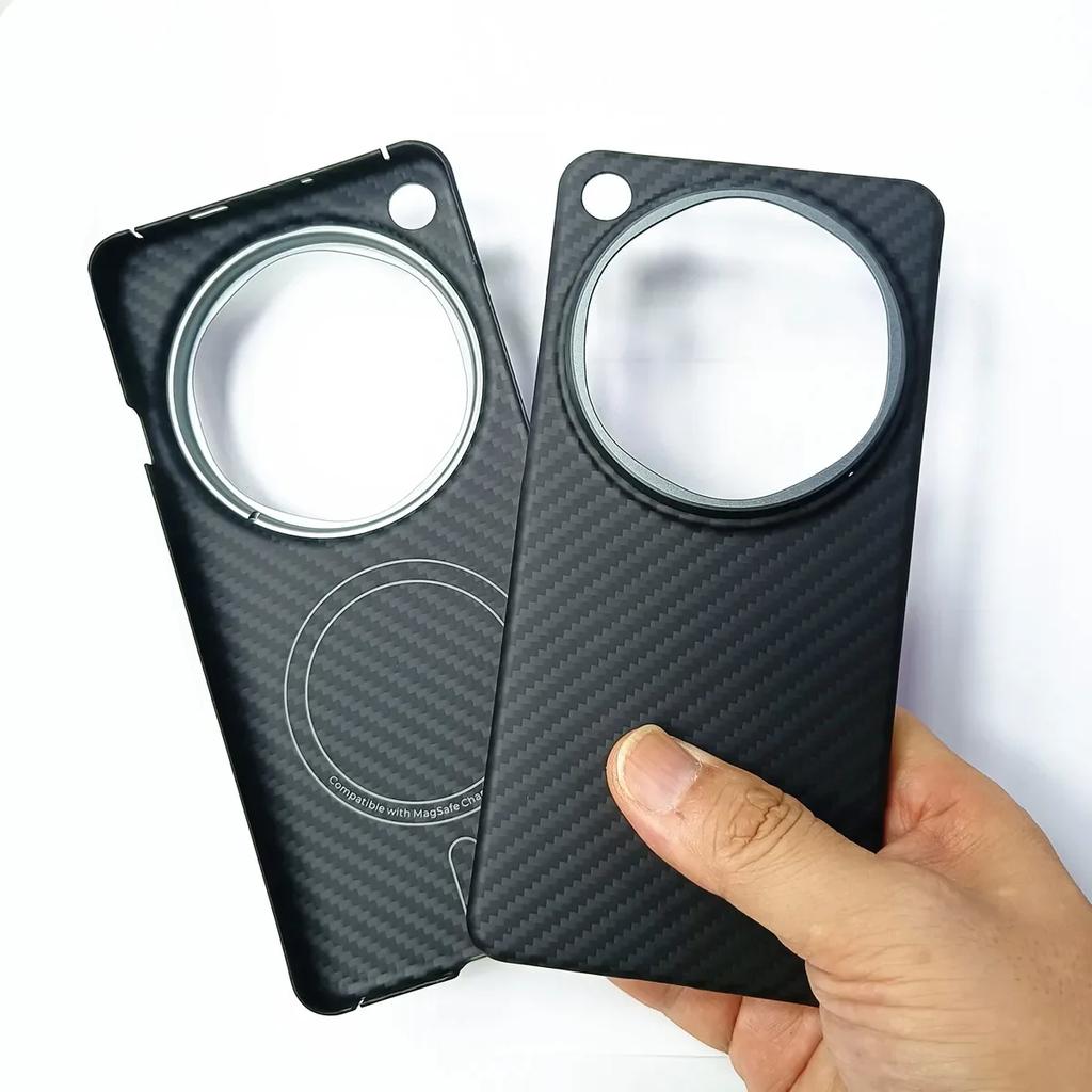 Genuine Aramid Carbon Fiber For Magsafe Case for OPPO Find X9 Ultra FindX9Ultra Matte Thin Hard Magnetic Braided Armor Cover
