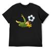Goalkeeper Jump To Ball T-Shirt Luxury Man Short Sleeve Tee Fashion Shirts Men's T-shirt