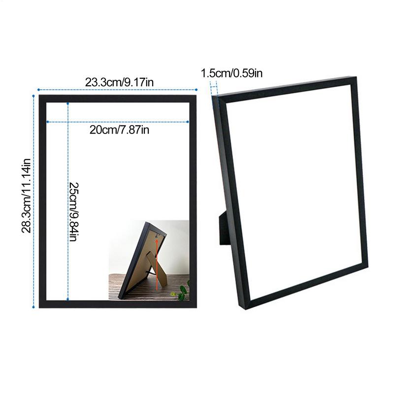 Photo Holder For Wall Retro Picture Holder Desk Poster Frame Modern Room Decor With Bracket And Hook Tabletop Decorations For