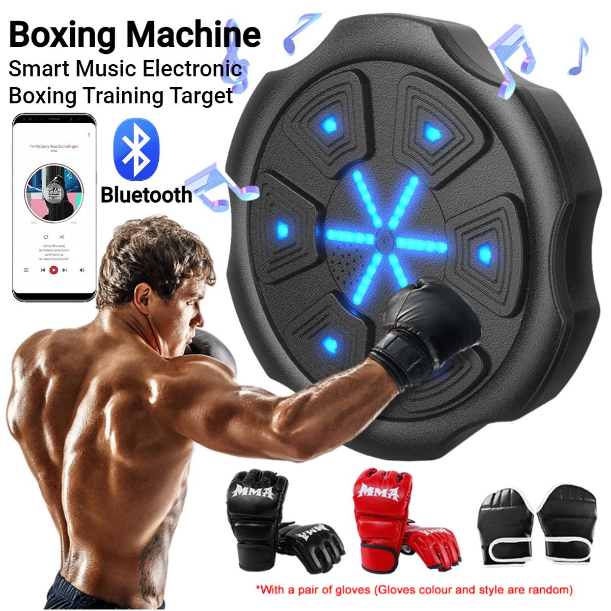 

Умный музыкальный боксерский тренажер, настенная мишень, мешок с песком со светодиодной подсветкой, мишень для тренировки расслабляющей реакции для детей и взрослых, домашние спортивные упражнения
