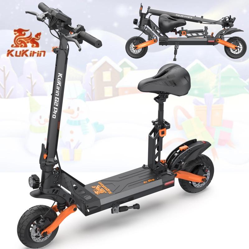 2025 KuKirin G2 PRO Elektrická koloběžka 48V 15.6AH Vysokokapacitní Silniční Elektrická Koloběžka s Velkou Baterií pro Jízdu na Dlouhé Vzdálenosti