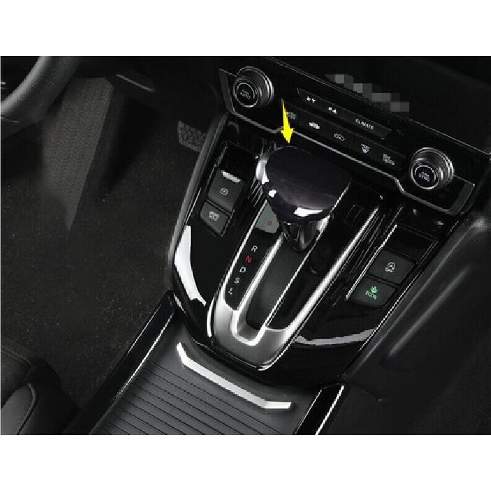 Center Console Gear Shift Knob Shifter For Honda CRV CR-V 2017- Glossy Black