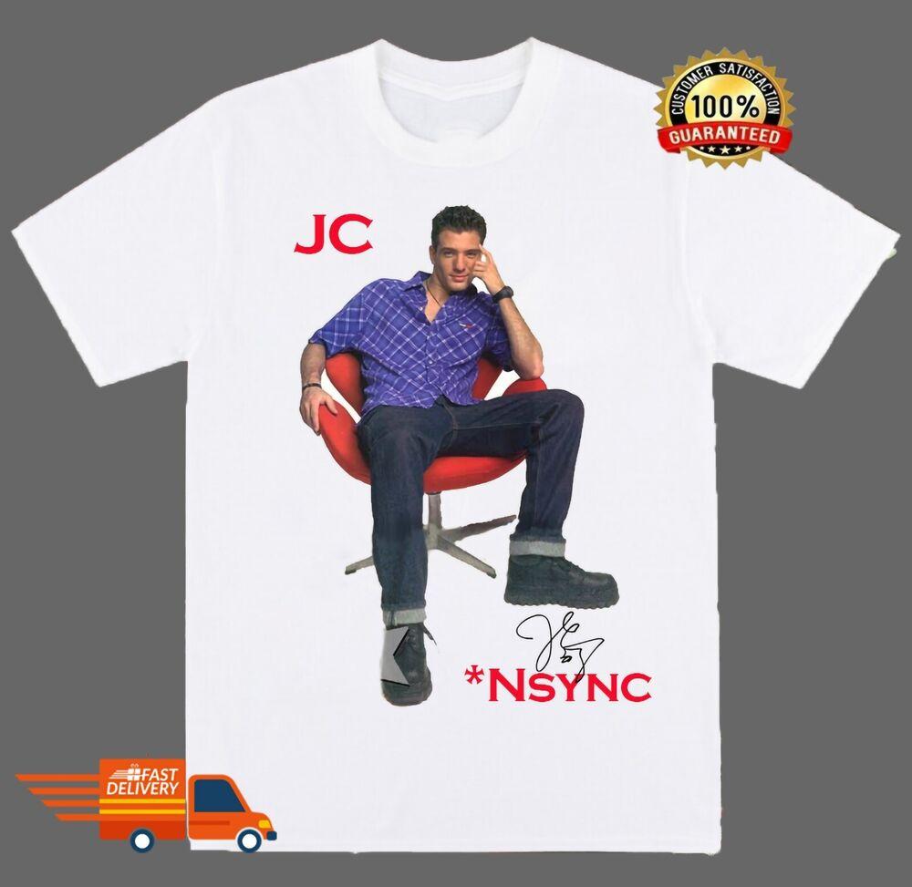 NEW Jc Chasez NSYNC Baby Come Here T Shirt White Men Women S-4XL D135 Unisex T-Shirt L