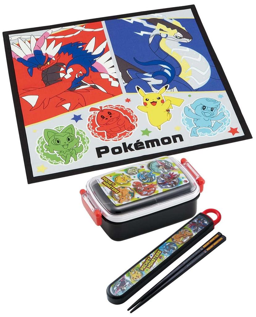 Skater Lunch 23 43 x 43 Made in Cloth, Pokemon, N, cm, Japan, KB4-A