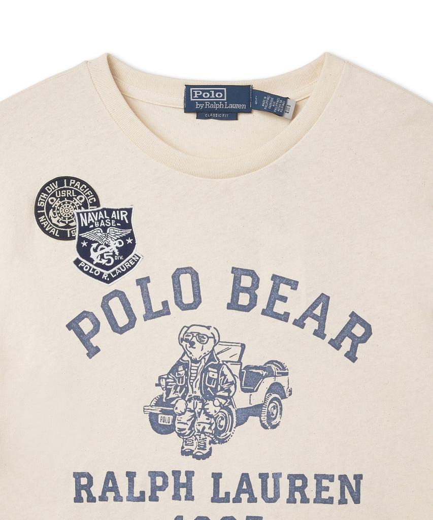POLO RALPH LAUREN Classic Fit Polo Bear Jersey T-Shirt - White