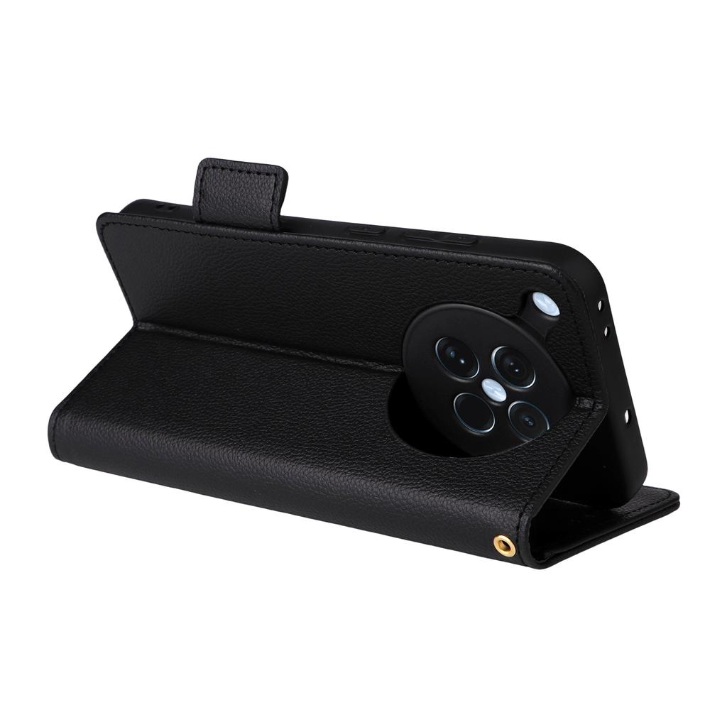 For Oppo Find X8s 5G Case with Wrist Strap Litchi Texture PU Leather Wallet Phone Cover