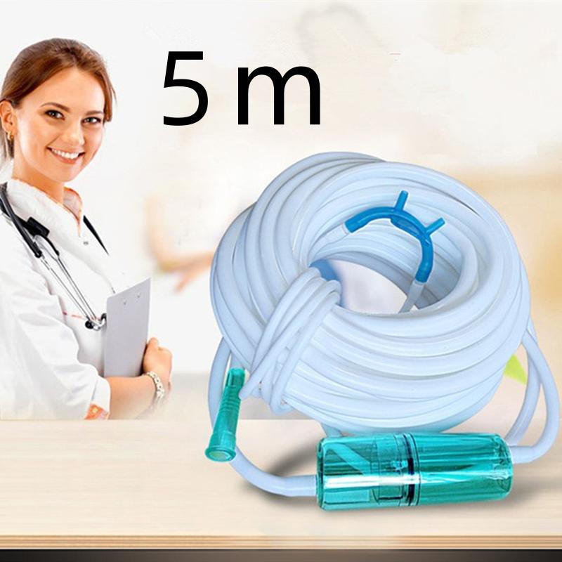 

YUWELL кислородная назальная канюля, силиконовая назальная канюля для кислородного концентратора, генератора, кислородная трубка, носовая трубка 1pcs 5m tube