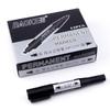 BaoKe MP210 Double-Ended Black Marker Pen, Fade-Resistant & Waterproof, Thick Oil-Based Tip