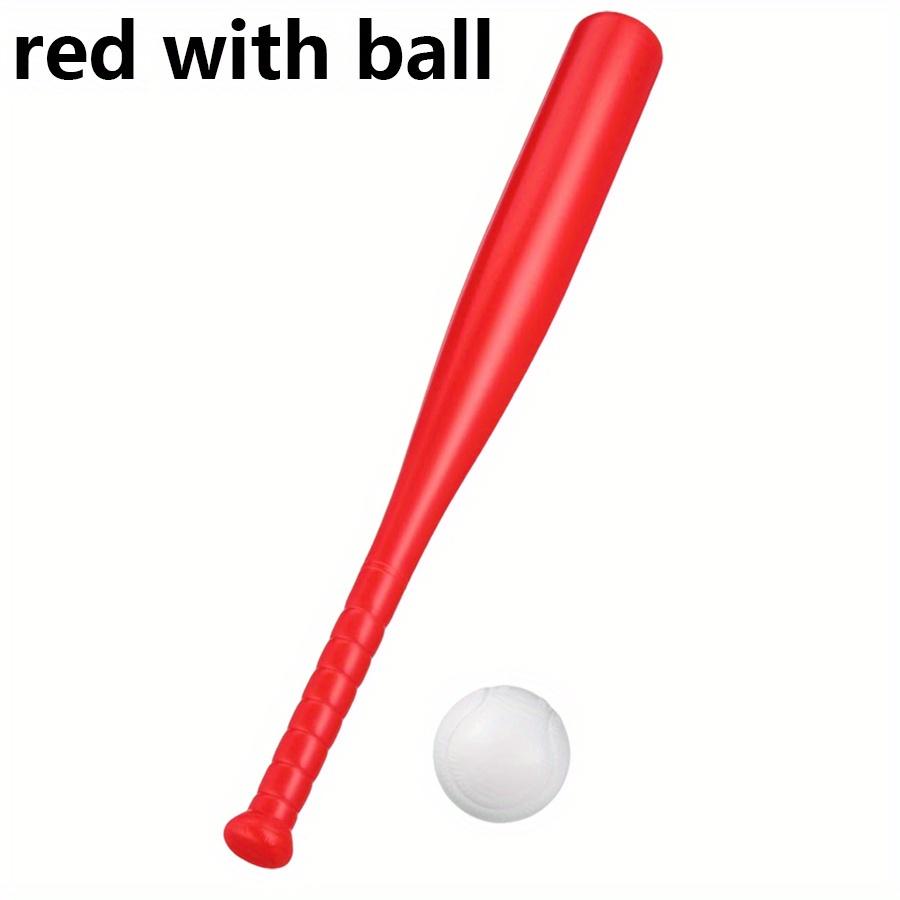 17,7 Zoll Plastik-Baseballschläger mit Ball Outdoor-Spielset für Hinterhofspiele & Partys, Halloween Weihnachten Geburtstagsgeschenk JXB