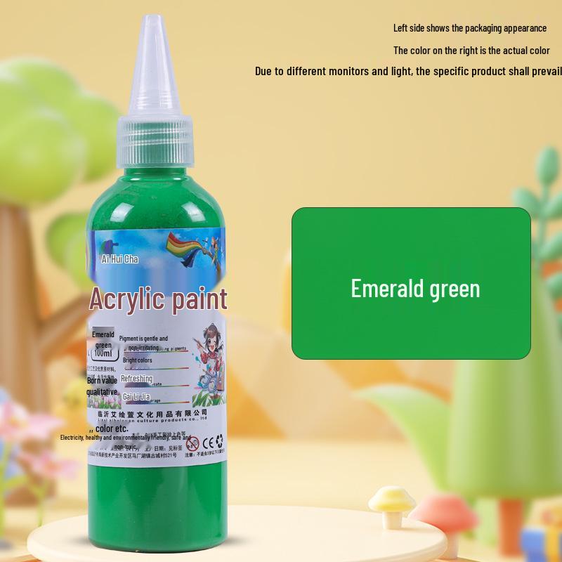 100ml Acrylic Paint for Plaster Doll, Fluid, Graffiti, Wall & Art Painting