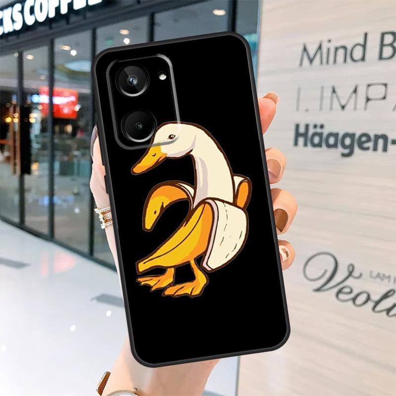 Memes Cartoon Funny Banana Case For Realme 15 Pro 14 13 11 12 Pro Plus GT7 GT6 C55 C51 C53 C35 C33 C61 C65 C67 C71 C75