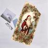 Chrismas Fashion Beach Towel: Ideal for Summer Adventures Soft, Absorbent and Quick Drying Suitable for Swimming and Bathing