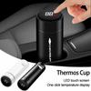 Auto Logo Thermoskanne Auslaufsichere Tasse Tragbare Flasche Auto Zubehör Für Chevrolet CRUZE Spark Captiva Cruze Tracker Epica Nubira Z71