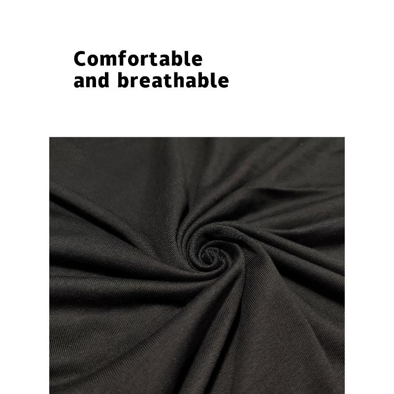European Size Men'S Graphic T-Shirts, Summer Pure Casual Wear, Solid Color Sports Classic Style