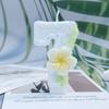 Creative Design White Frangipani Digital Candle Birthday Cake Candle Surface Effect Handmade DIY Decoration