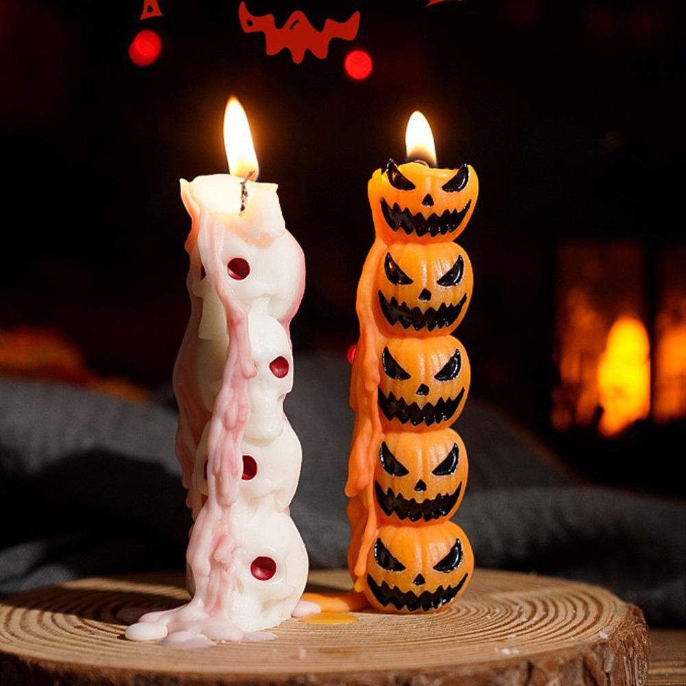 (Affordable Price) 1 piece - Creative Aromatherapy Candle | Candle Gift Suitable for Halloween Decorative Atmosphere