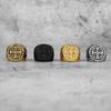 Personalized Retro Faith Cross Titanium Steel Ring