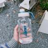 Plastic Water Bottle Fitness Water Bottle Water Cup Cute Sport Bottle  Office
