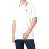 Adidas Originals Pique Polo Breathable Comfortable Embroidered Short Sleeve Polo Shirt Men Polo Shirts White FM9954