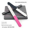 Nail Art Multi-faceted Polishing Sponge, Three-sided Nail File, Straight Shape Sanding Strip.