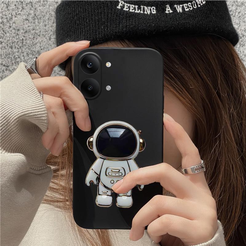 For Xiaomi Poco X8 Pro Max Case Fashionable Cartoon Astronaut Stand Dustproof Smooth For Xiaomi Poco X8 Pro Max Back Cover