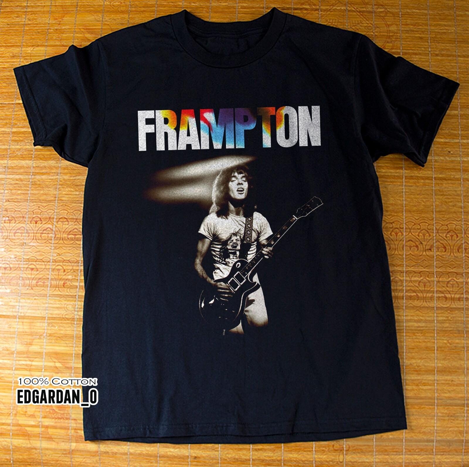 Peter Frampton American Guitarist Black Unisex T-shirt Size S-5XL M