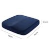 Durable Memory Foam Seat Cushion Ultra Soft Breathable Car Seat Pad Rebound Anti-Slip Waist Cushion for Long Sitting