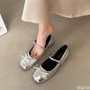 Fashion Shallow Ballet Style Flat Shoes for Women's New Spring Round Toe Simple Comfortable Versatile Women's Single Shoes