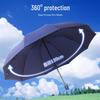 Tiangang 3-voudige 10-ribs Extra Grote Zon/Regenparaplu